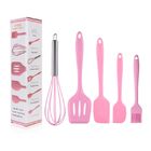 Heatproof Silicone Kitchen Utensils 5pcs In 1set Non Stick For Cooking