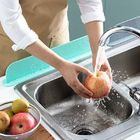 Tasteless Sturdy Silicone Kitchen Utensils , Impermeable Kitchen Sink Splash Guard