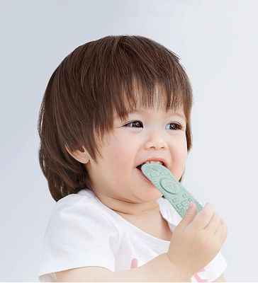실리콘 치아 장난감 아기 치아 BPA 무료 열 냉각 내성 청소가 쉽다